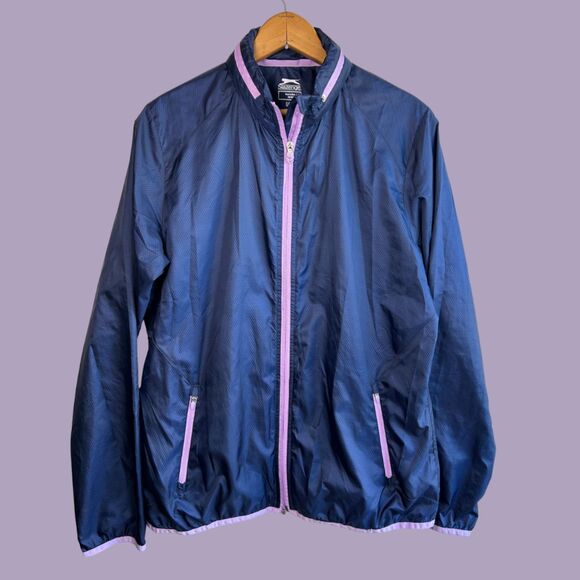 Slazenger Jackets & Blazers - Slazenger Golf Windbreaker with Zip In Hood